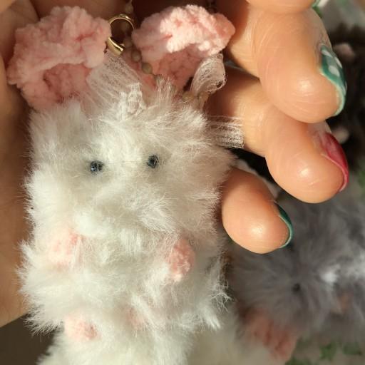 긴꼬리 털몽이 인형키링🐒🧶