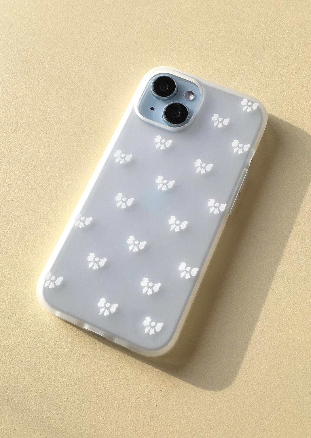 Blurry Ribbon Case (반투명)