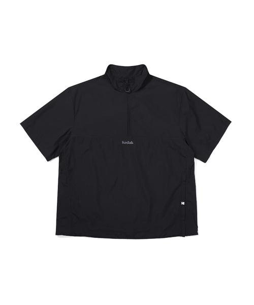 네이쳐필터 반팔 아노락 BLACK