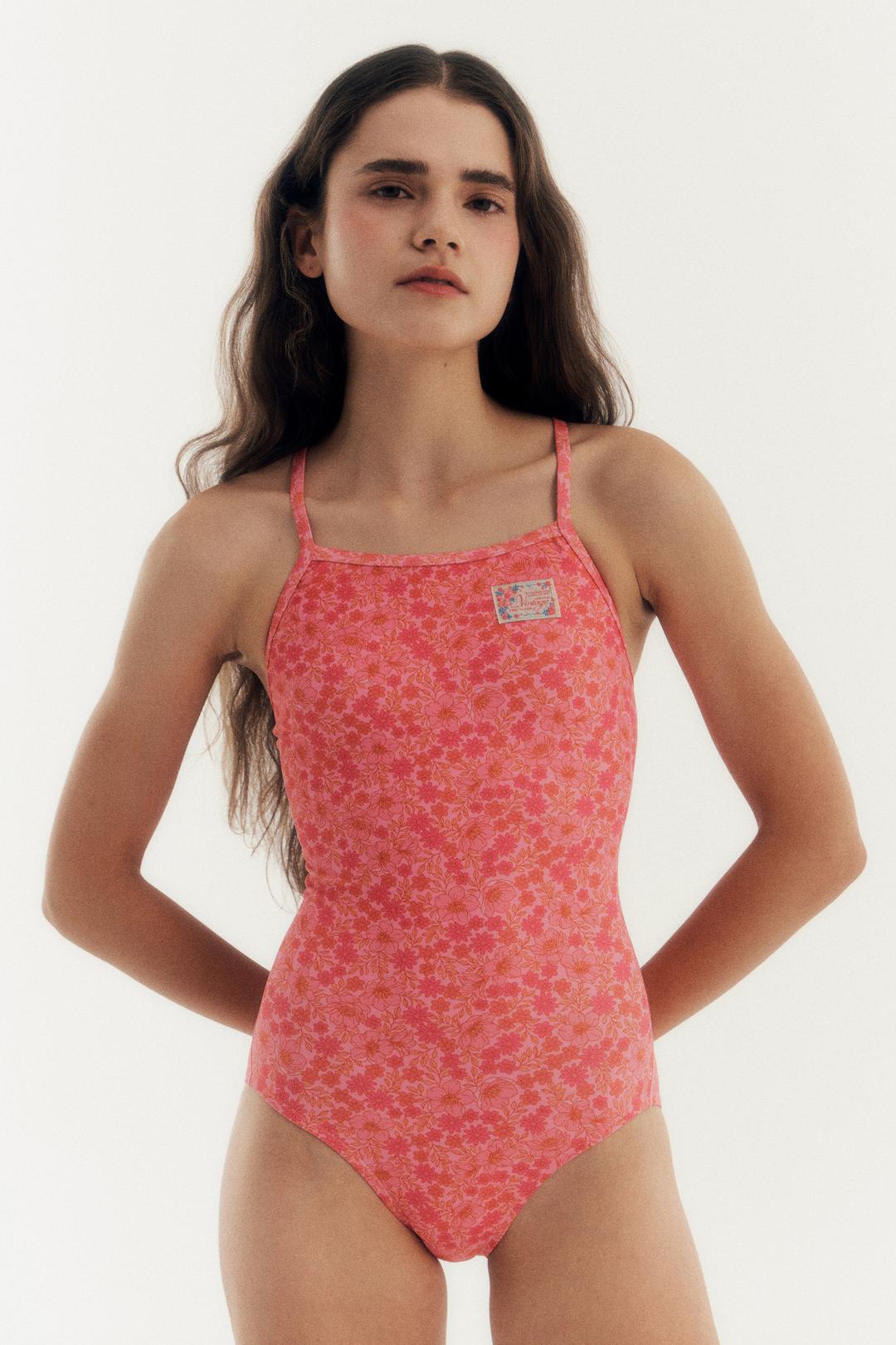 [빈티지 피오니_핑크] 원피스 수영복