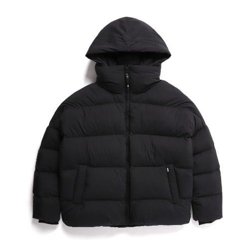 F214WDW751 우먼즈 소프트 플러피 다운 BLACK