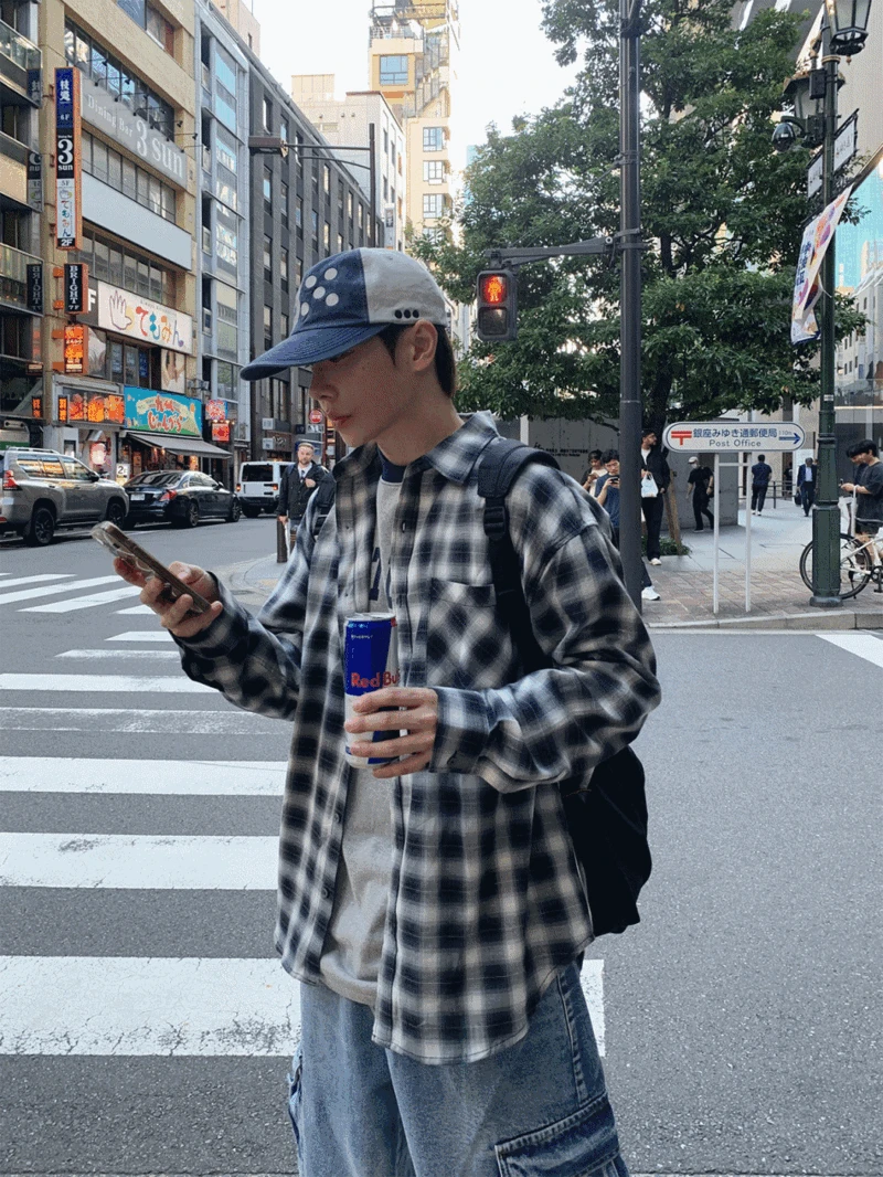 더 로드 체크 셔츠 (3color)