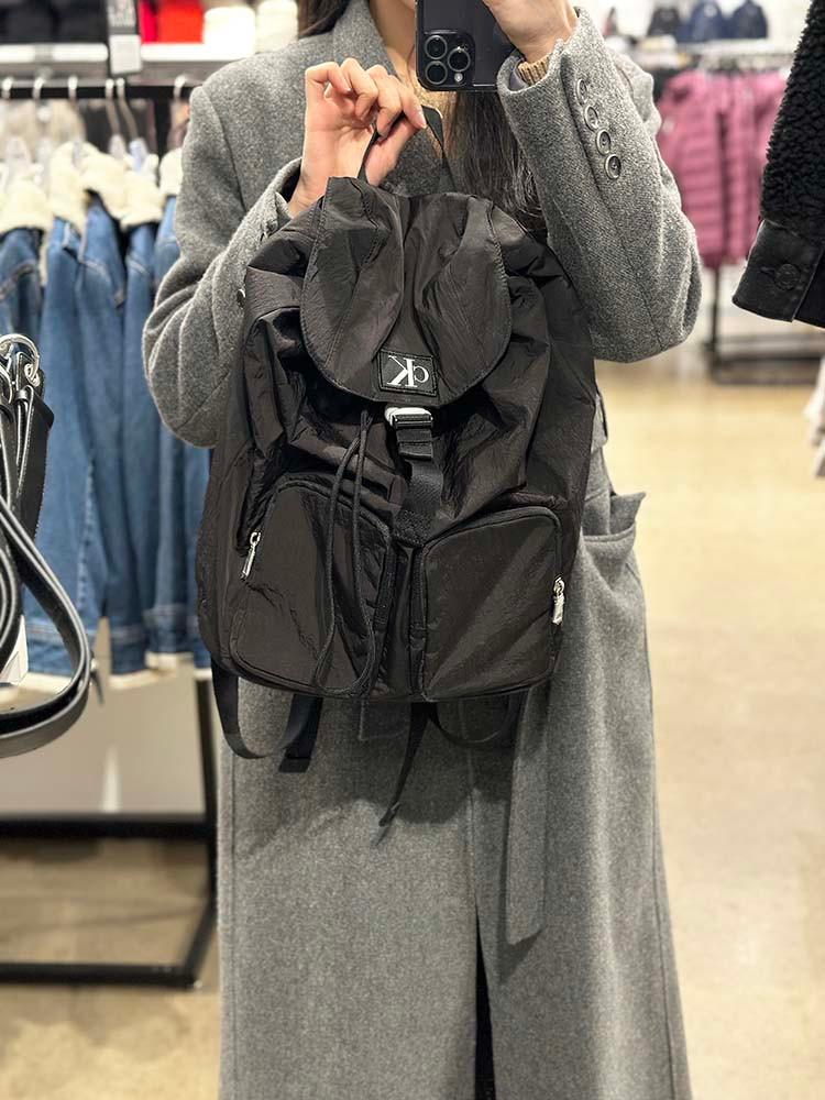 캘빈클라인 남녀공용 나일론 플랩 백팩 3컬러 36099799