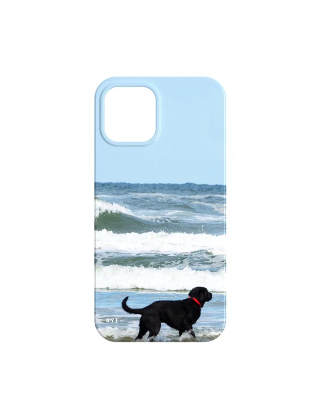 Wave black dog case