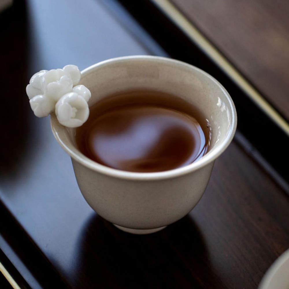 매화꽃 초목재유 찻잔 미니잔