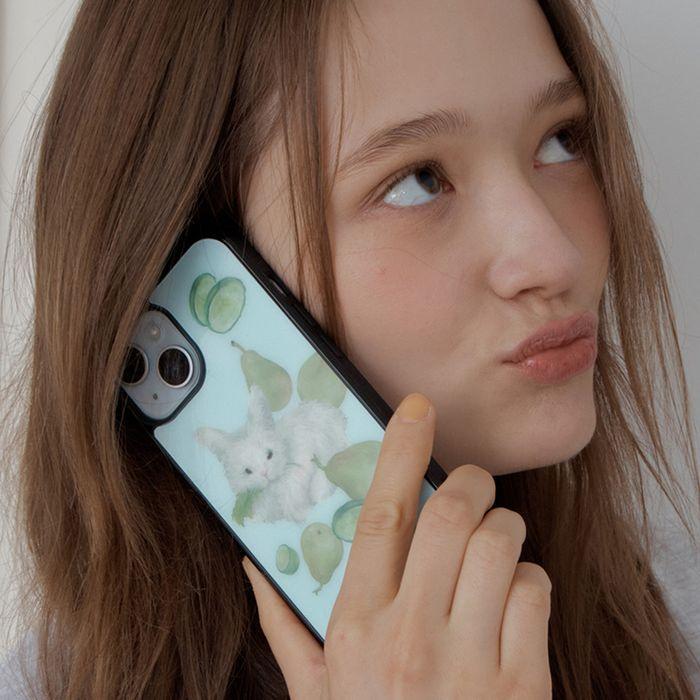 pear rabbit (bumper) 휴대폰케이스