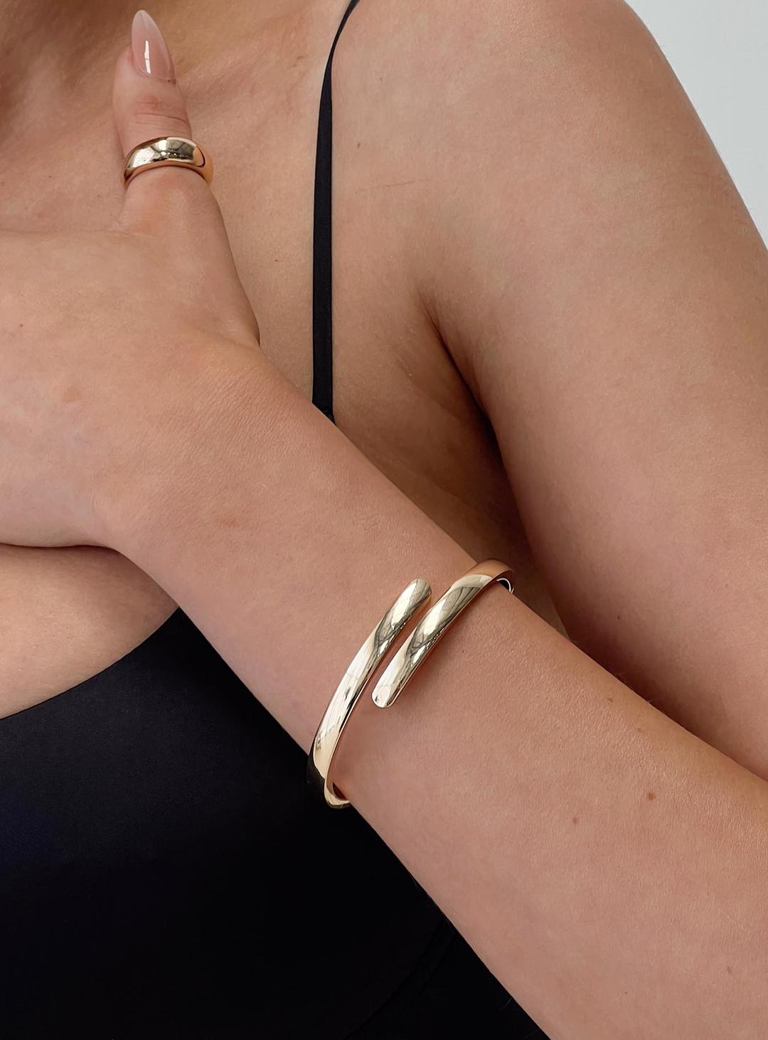 Keanna Bracelet Gold - ONE SIZE / Gold