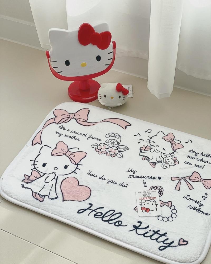 산리오 시나모롤 폼폼푸린 러그 귀여운 발매트