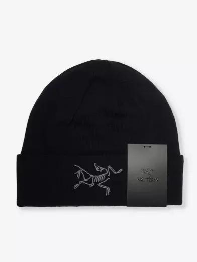 아크테릭스 버드 엠브로이드 비니 블랙