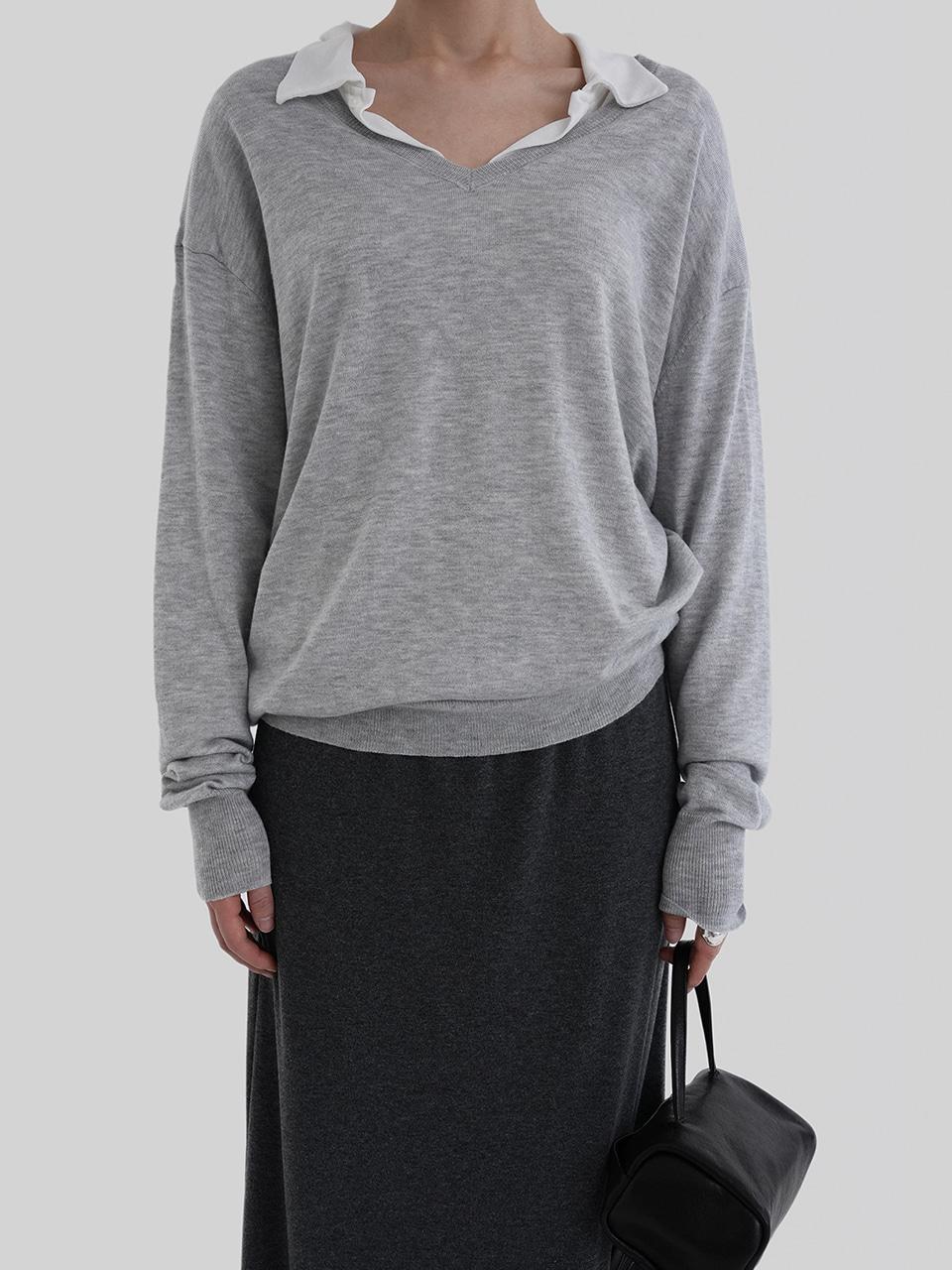 어텀 페이지V니트