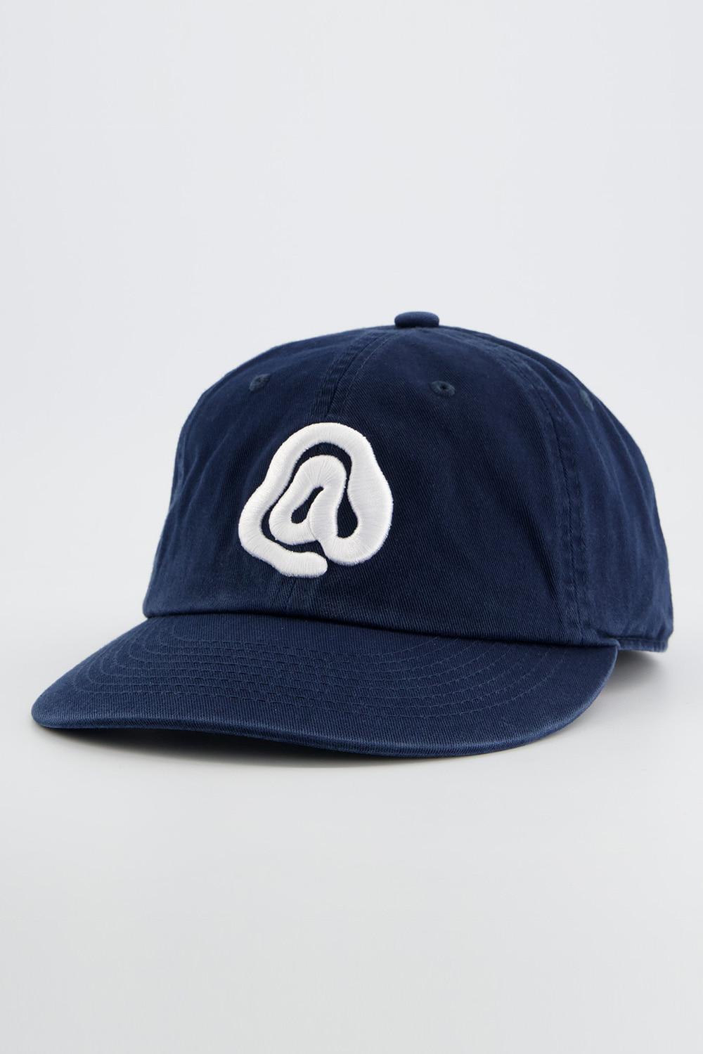 A Symbol Logo Washing Cap Navy