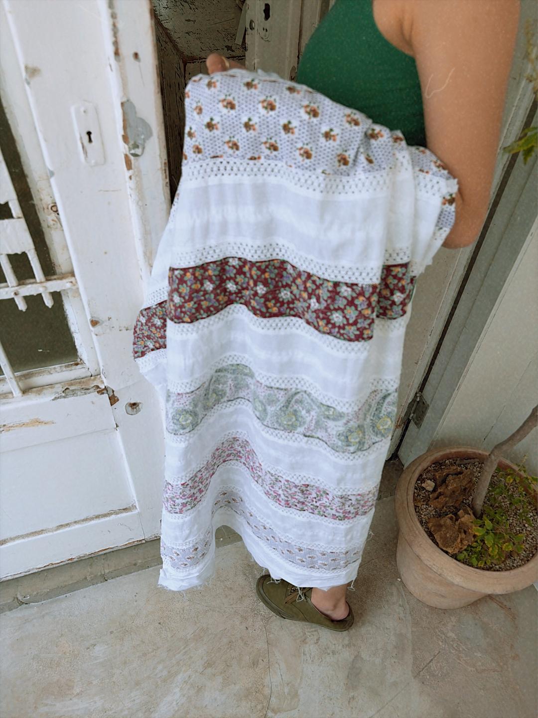 한정수량- 잔꽃 패치워크 차렵이불