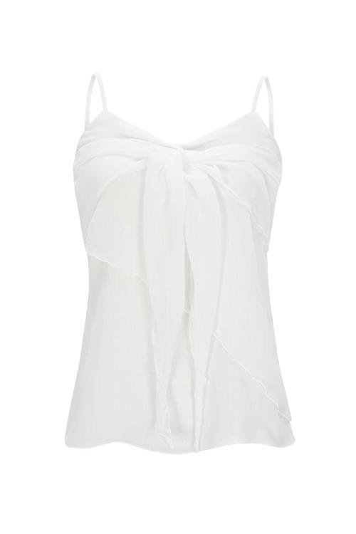 ANGEL SLEEVELESS-WHITE