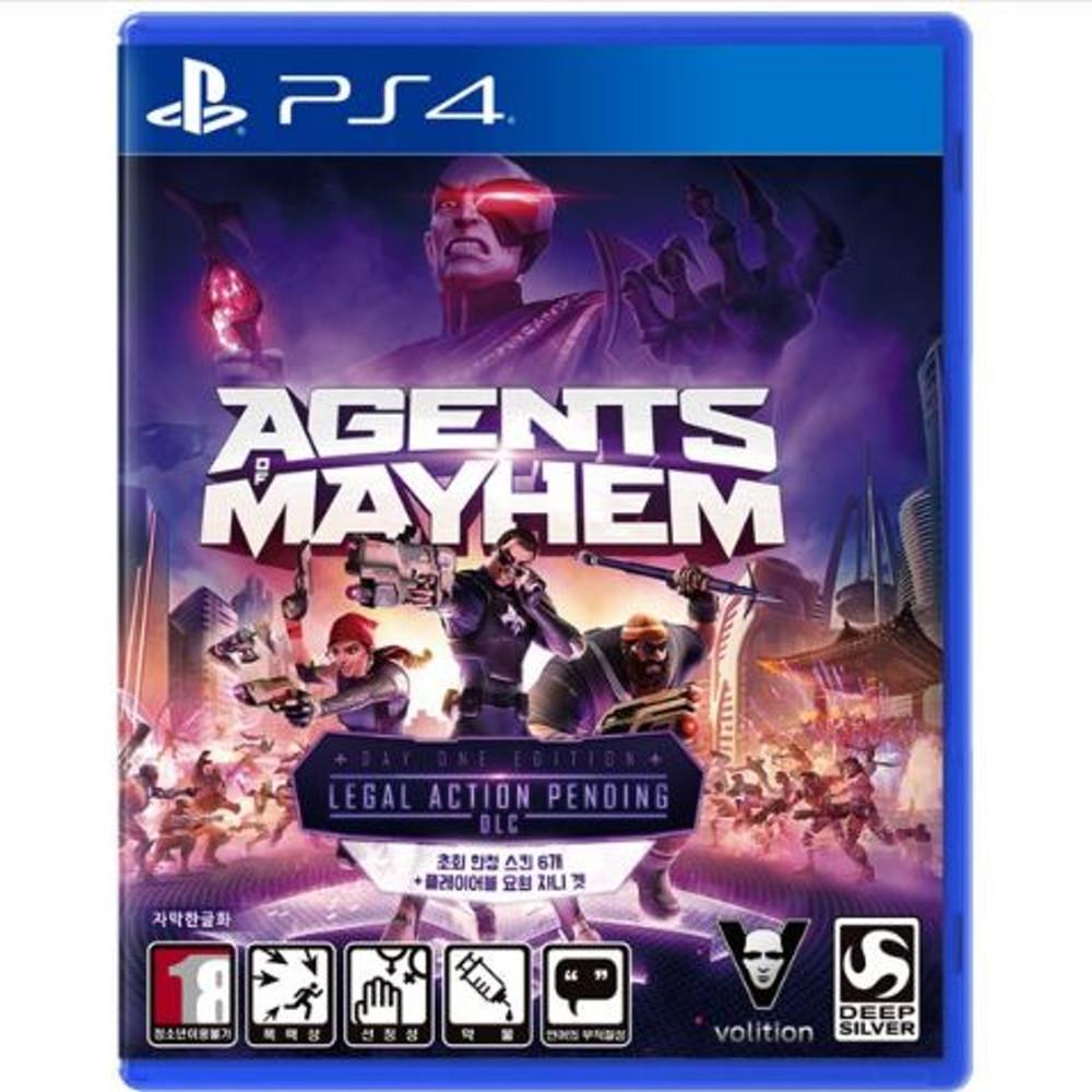 [11월 타임딜 플스4] 에이전트 오브 메이햄 새제품