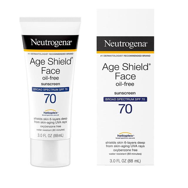 뉴트로지나 에이지 쉴드 선크림 자외선 차단제 SPF70 Neutrogena