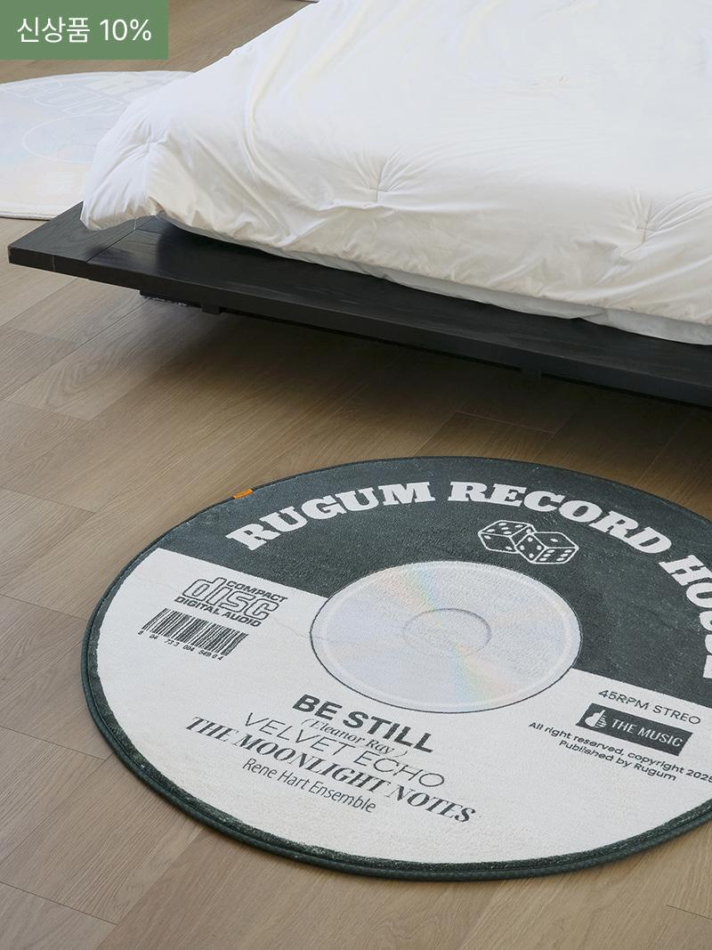 다이스레코드 포그니 원형 러그