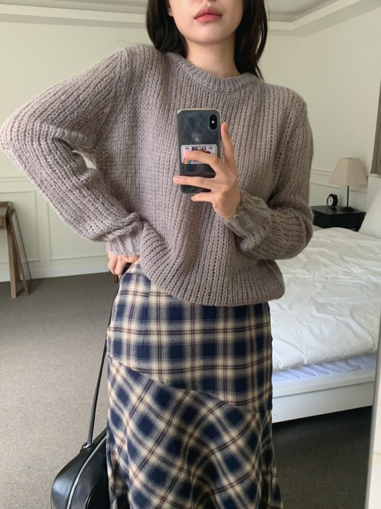 듀므 클라우드 모헤어 니트 2colors