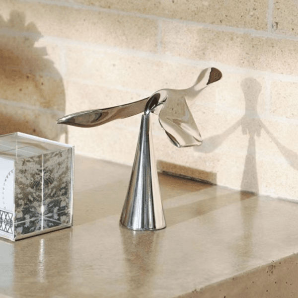 크롬 메탈 오브제