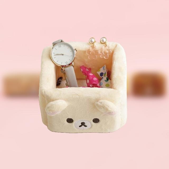 리락쿠마 소품트레이 데스크탑 멀티 트레이 책상 소품 보관 코리락쿠마