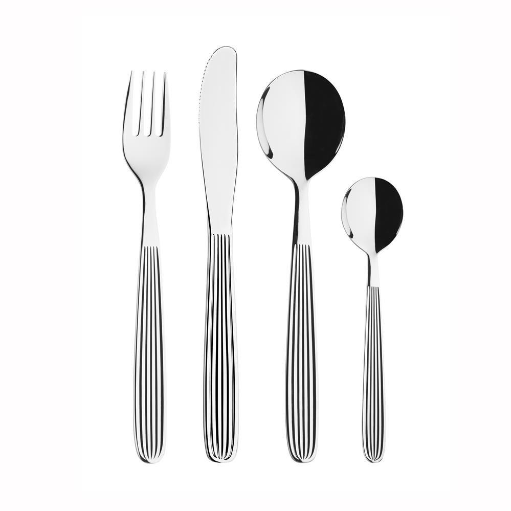 Scandia cutlery 24 pcs, stainless steel