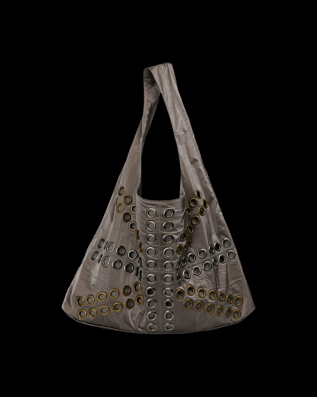 스컬프터 스터드 메탈릭 호보 백 건 메탈 SC25S502CH | 카시나 KASINA