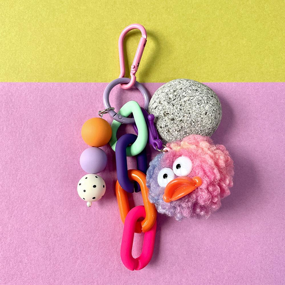 [BY삿치] POM POM DUCK CHAIN CHARM