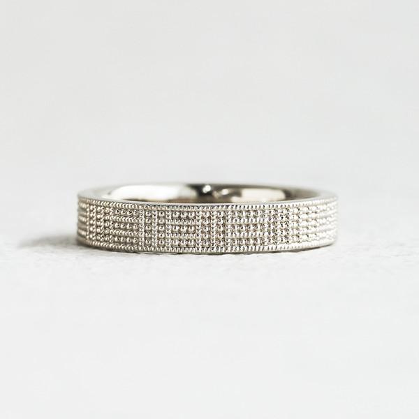 Point-Line-Plane 웨딩밴드 - for Men