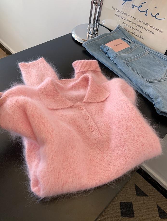 앙고라 모헤어 니트(2컬러)