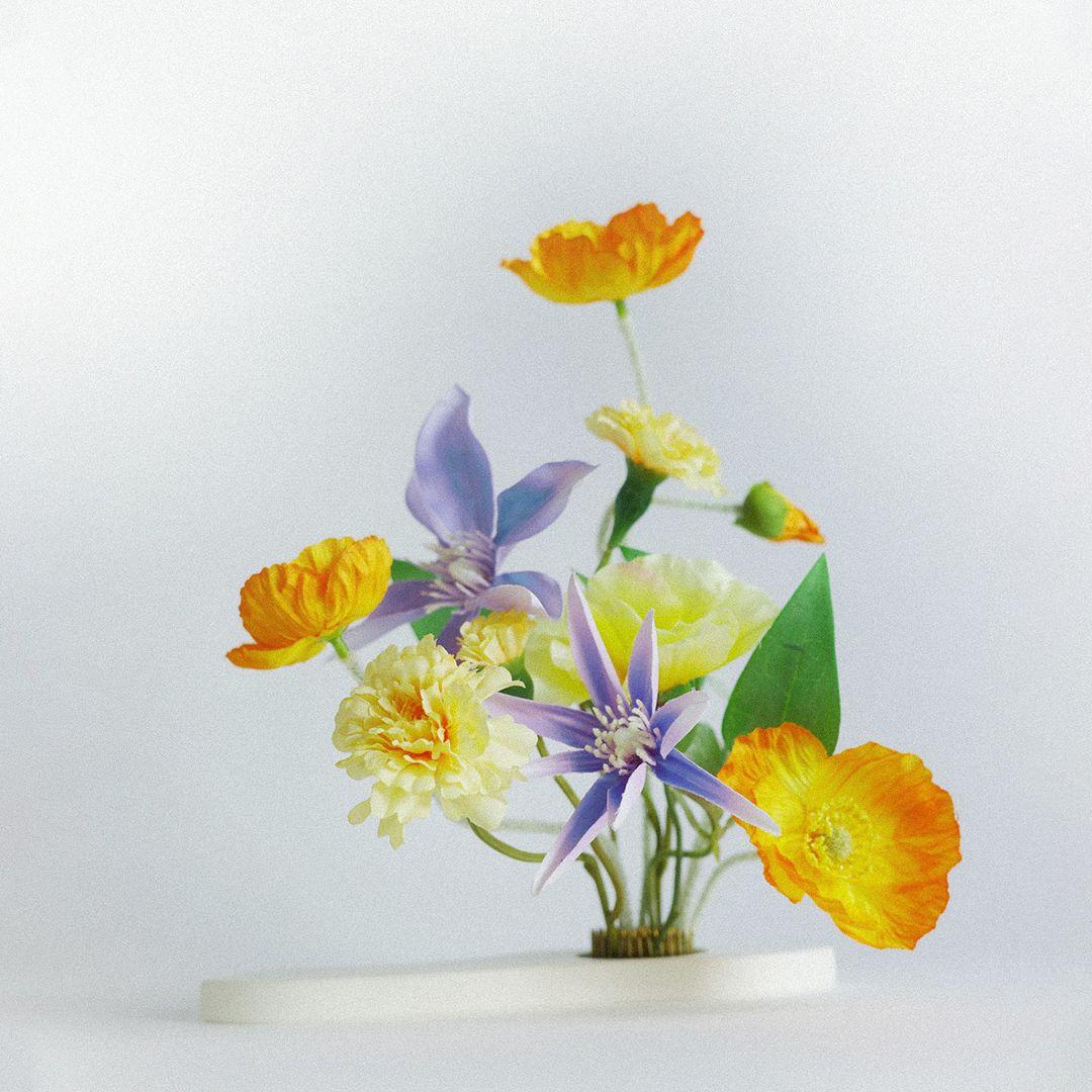 [29CM 단독][타임리스 플라워 꽃꽂이 키트] Dancing tangerine