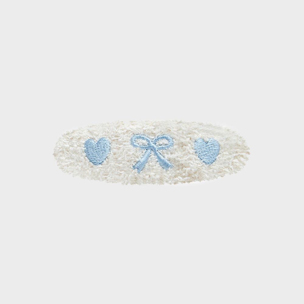 hair pin heart cream
