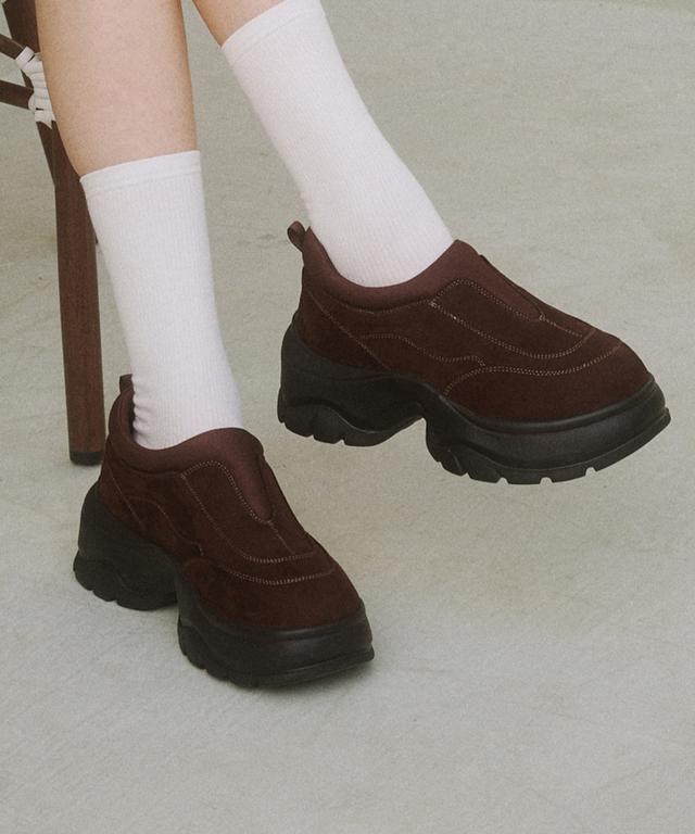 솔트앤초콜릿 (5/13 예약배송)[에스파 지젤 착용]아콘 스니커즈 412430006 (6cm/2colors)