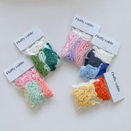 플러피 케이블,멀티탭 꾸미기 DIY 키트 (색상추가)