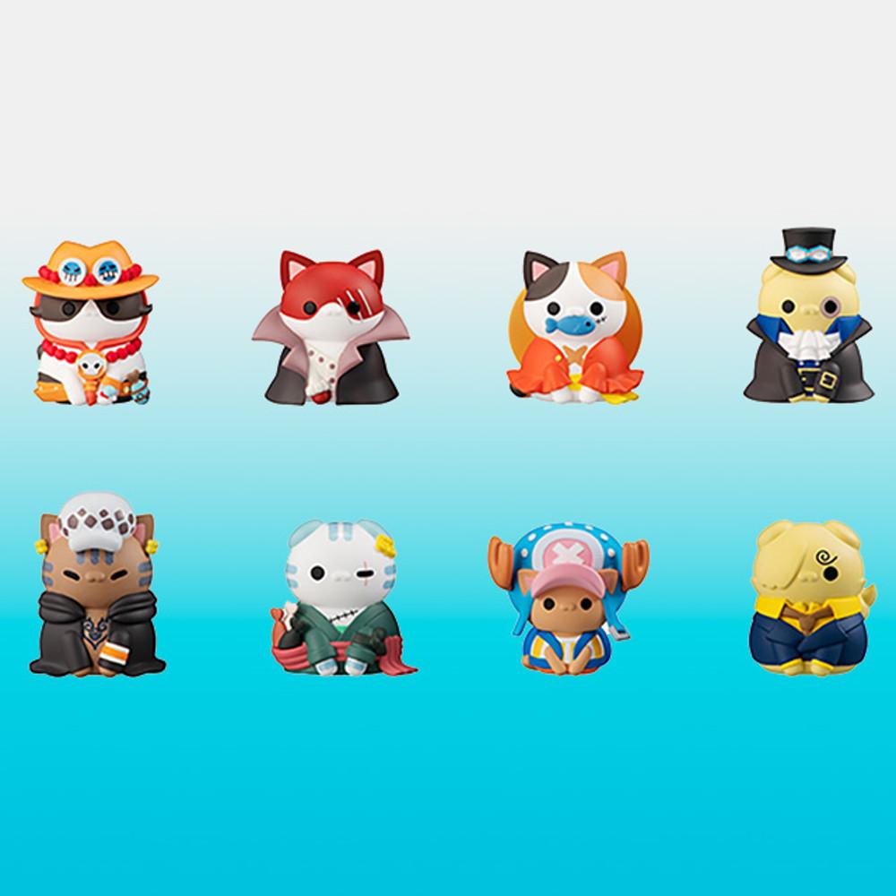 [예약] 메가캣 프로젝트 냥피스냥 난 해적왕이 될거다냥 (8종세트) l 원피스