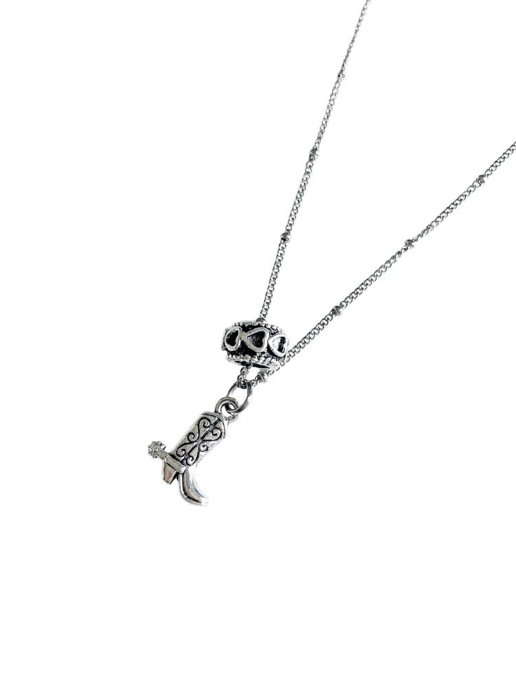 Lovely Boot Necklace