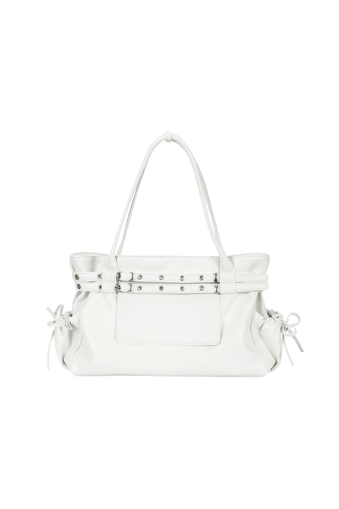 미디움 타운 벨트 백 medium town belt bag (cream)