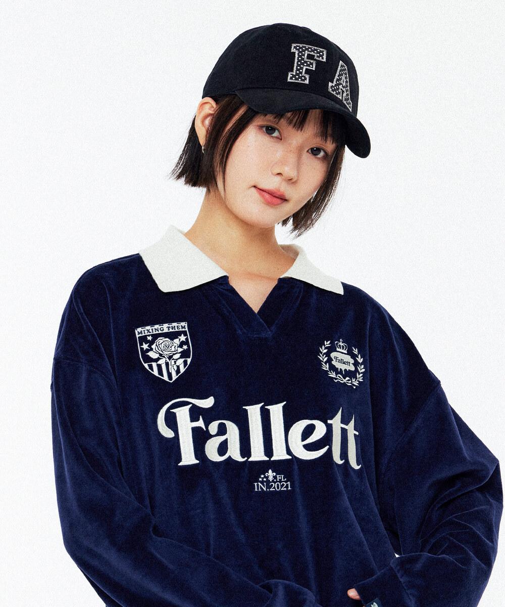 벨로아 카라 맨투맨 네이비