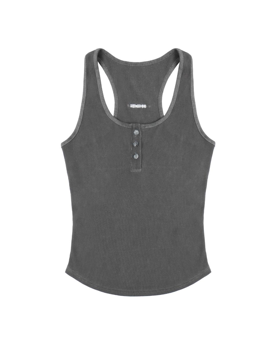CS PIGMENT SLEEVELESS-050 (GREY)