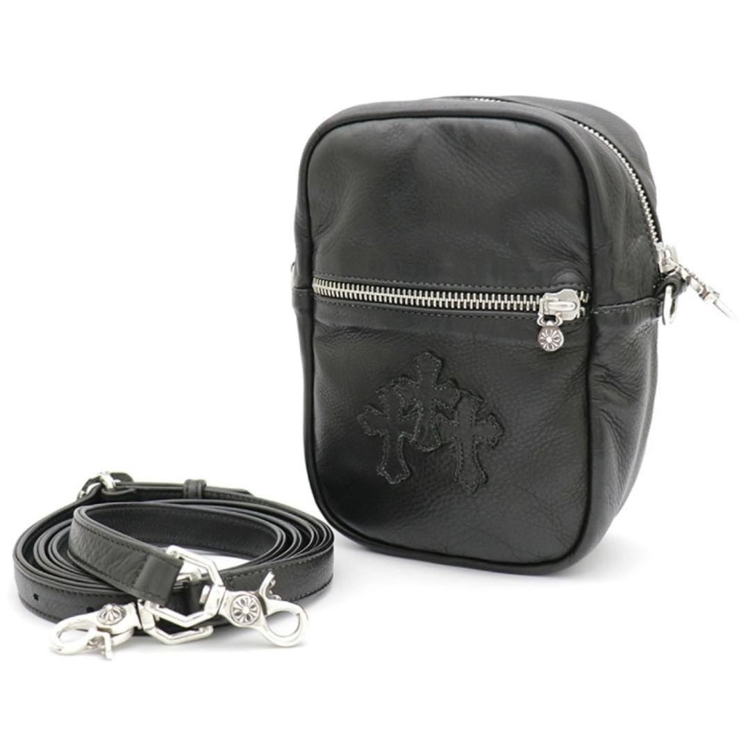 CHROME HEARTS クロムハーツ TAKA MINI LTHR タカ ミニ ショルダーバッグ セメタリークロスパッチ | chromehearts