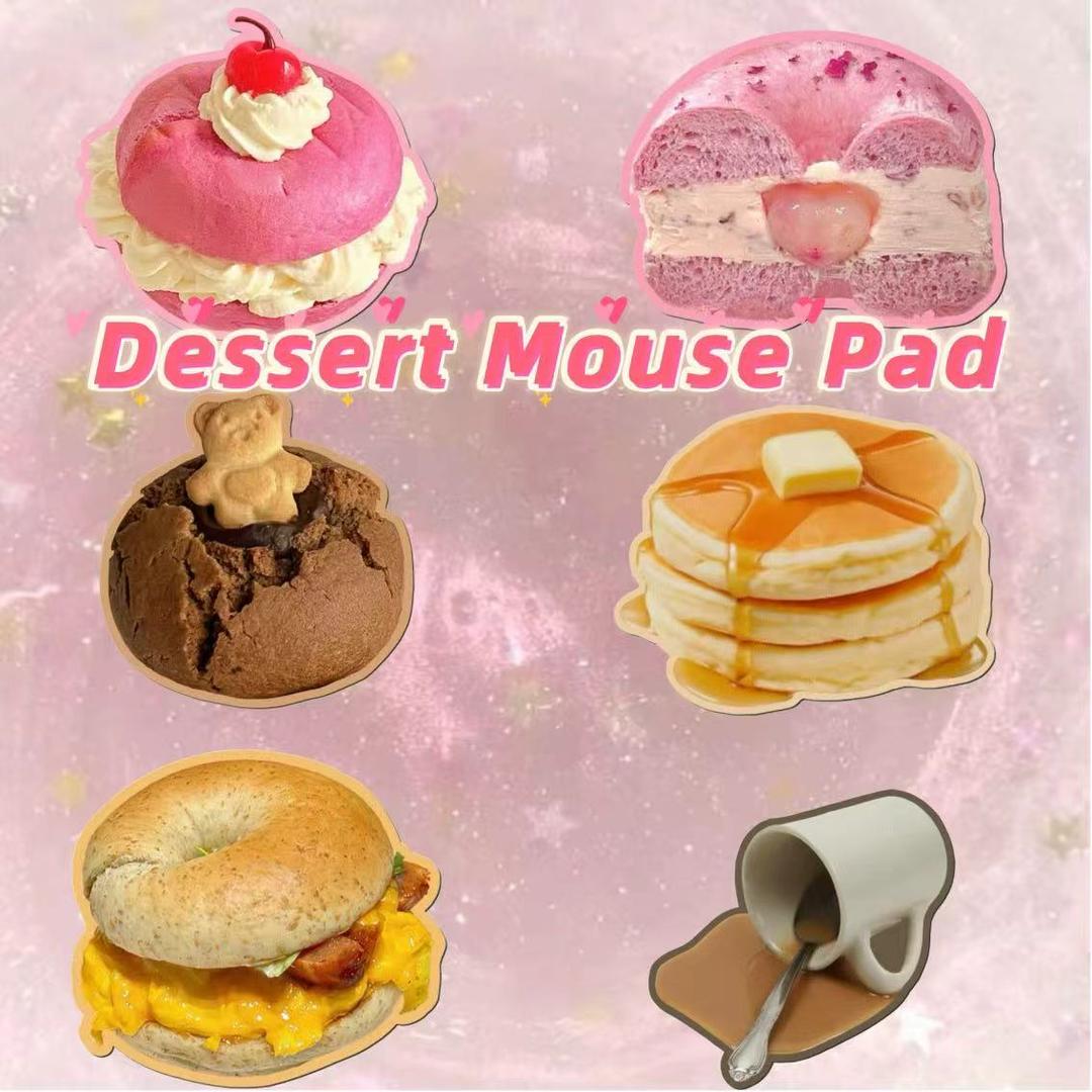 Dessert Mouse Pad 달콤한 디저트 일러스트 마우스패드 데스크 테리어