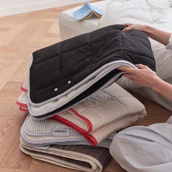 먼지없는 멜로우 패딩 양면 담요 S/L 2Size