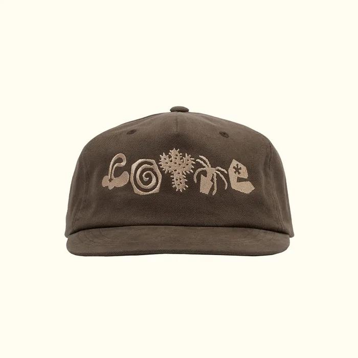 Doodle Garden 5panel Cap(Brown)