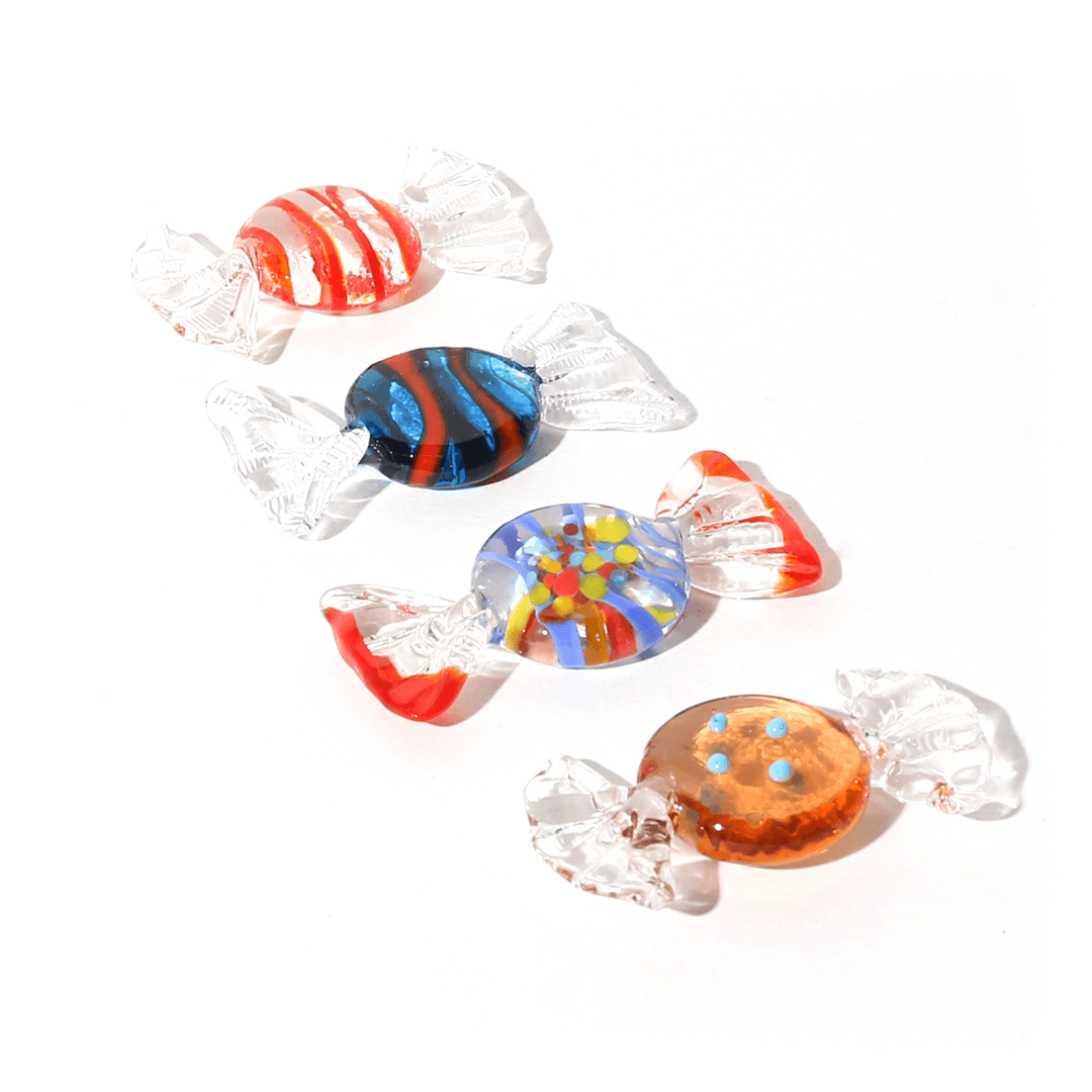 Vintage Glass Candy Sweets 8