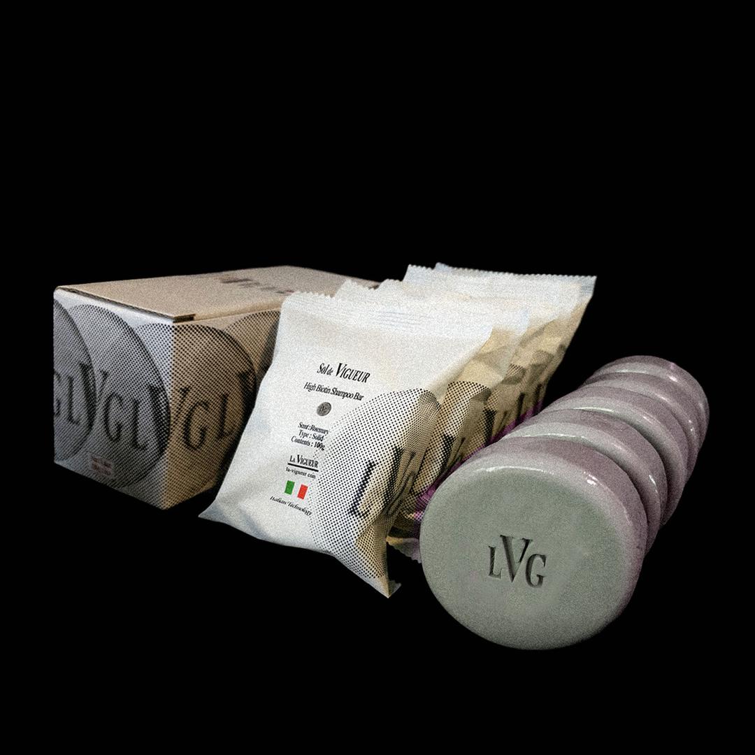 [맥스벨류 패키지] 비오틴 샴푸바 쏠 드 뷔게르 로즈마리 가든 100g x 5개입