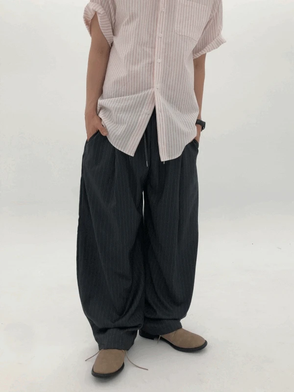 Banding Stripe Pants
