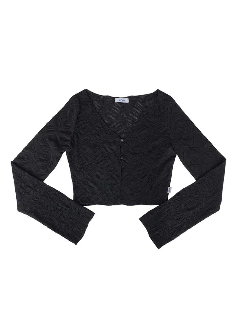 MIKA CARDIGAN / BLACK