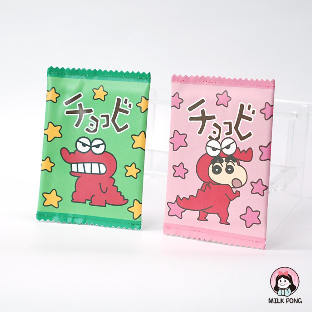 크레용 신짱 초코비 다이컷 미니 파우치 와니야마상 짱구 카드지갑