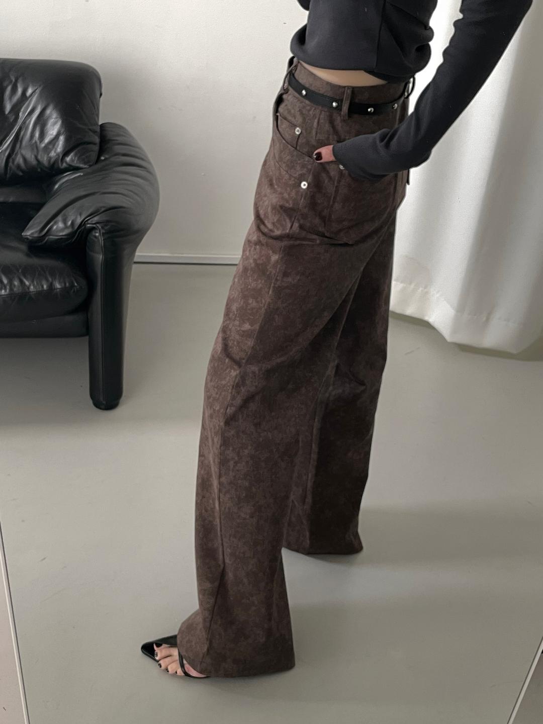 Stone pants(2 color)