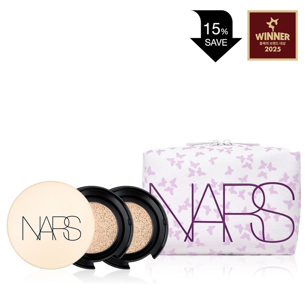 [단독] 퓨어 래디언트 프로텍션 아쿠아 글로우 쿠션 더블패키지 세트