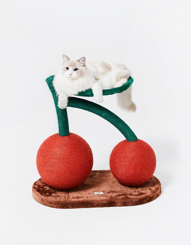 더가치 체리 고양이 스크래쳐 더블