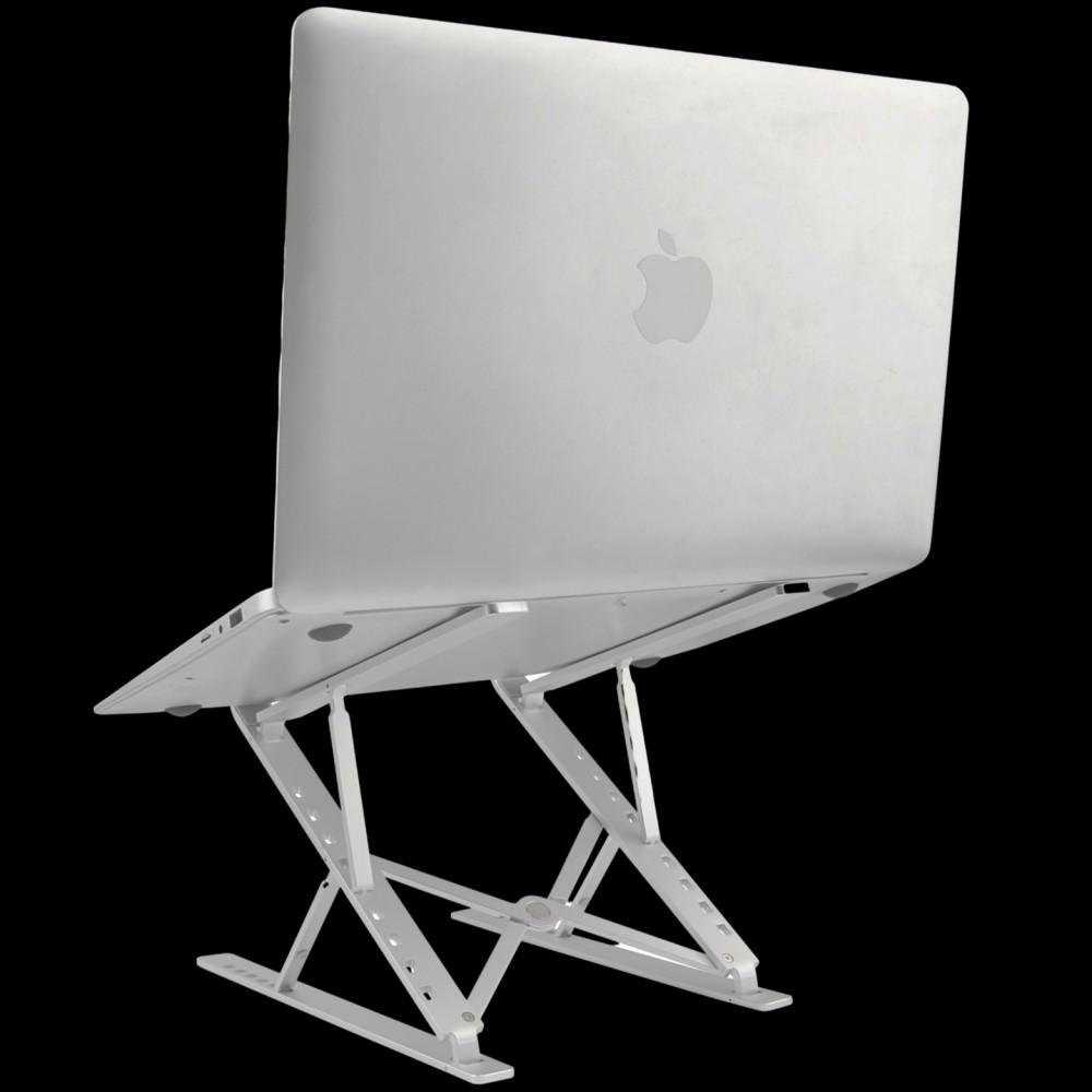 프리미엄 2단 휴대용 노트북 맥북 거치대